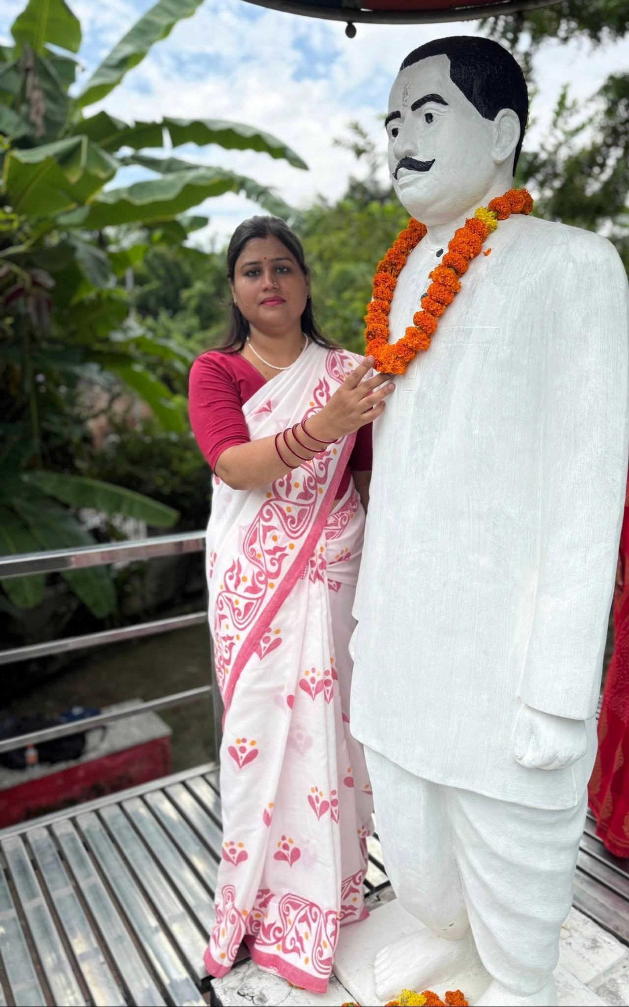 हर घर तिरंगा अभियान के तहत शहीद राम प्रसाद बिस्मिल को श्रद्धांजलि एवं स्वच्छता कार्यक्रम आयोजित